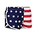 VBRANDED Men's American Flag Side Split Running Shorts Medium Red/White/Blue