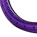 Aumo-mate 38CM Car Steering Wheel Cover Auto Truck Skidproof Soft PU Leather, 15-Inch, Purple