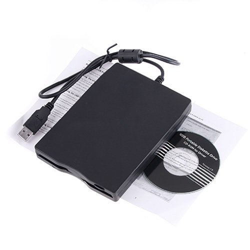 SODIAL(R) U1.1/2.0 External 1.44 MB 3.5" Floppy Disk Drive