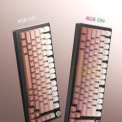 Hkfos Gradient Side Print Keycaps Blush, Double