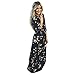 Fedi Apparel Boho Floral Long Maxi Beach Dresses Cocktail Summer Sundress