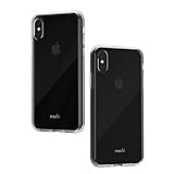 Moshi Vitros for iPhone Xs Case/iPhone X Case 5.8-inch, Military Drop Protection, Flexible TPU, Slim Thin Phone Cover for iPhone Xs/X, Crystal Clear