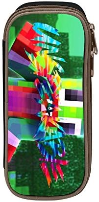 Rainbow Tie-Dye Un-Speak-able Great Game Player Students Canvas Pencil Case Durable Pen Bag with Zipper