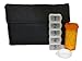 e-Pill 5 Times a Day x 7 Day Compact Weekly Pill Organizer, Vitamin and Medicine Pill Box - with Discreet Case