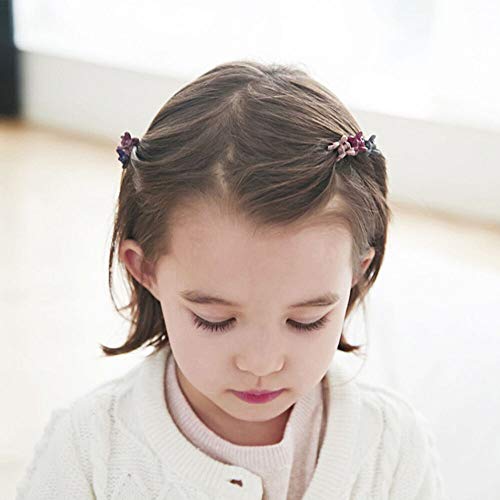 42 Pcs Baby Girl's Hair Clips Cute Mini Hair Bows Baby Elastic Hair Ties Hair Accessories Gift Set Ponytail Holder Hairpins Set For Infant Baby Little Girls Toddlers Kids - Thumbnail 3