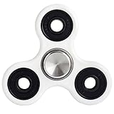 ThorKey Fidget Spinner EDC Toy - Premium Quality - Ultra High Speed Ceramic Bearings - Durable Stainless Steel Caps - Trispinner Stress relief Toy - Smooth 1-2 Minute Spins