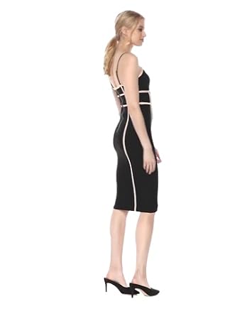 bcbg strappy bodycon dress