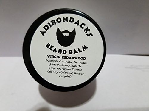 Adirondacks - Heavy Duty Beard Balm - 2 ounce jar - Cedarwood oil Scent