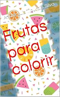 Livro Frutas para colorir