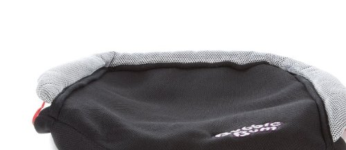 BubbleBum Travel Booster Car Seat, Black