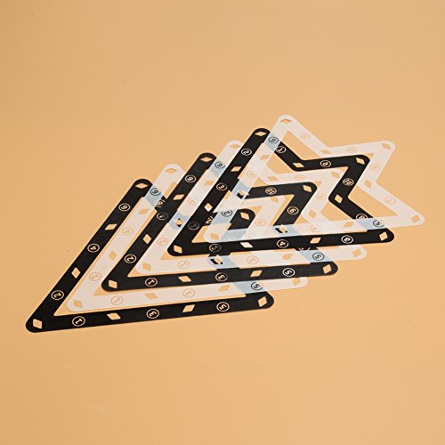MOOCY 6pcs 9 and 10 Ball Magic Rack Holder Billiard Table