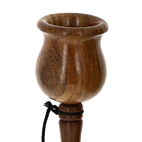 Artisans Of India Cup & Ball Game Handcrafted in Sheesham Wood Kids Wooden Kendama String Catch Ball Games Toys Games Hand Eye Coordination Educational Toy