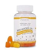 Vegetarian NaturalsÂ® Kids Whole LifeTM Omega 3 DHA Vegan Vitamin Gummies Supplement, Gluten Free, 275mg Per Serving, 60 Count