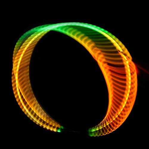 Maylai Professional Remote Control Led Hula Hoop, 90 LED's and 300+ Light Patterns Fully Rechargeable!