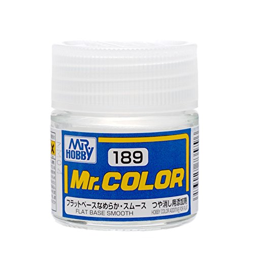 Gundam Mr. Color 189 - Flat Base Smooth Paint 10ml. Bottle Hobby
