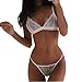 HOT Sale Lingerie!Canserin Women Sexy Lingerie Babydoll Vest Top Bra+Pants Set (L)