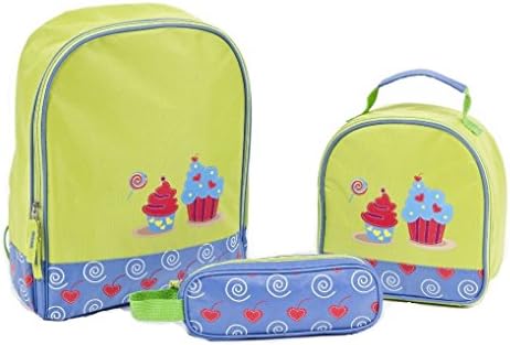 Aquarella Kids 3 Piece Back to School Set, Cupcakes