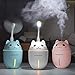 MONOLED Cool Mist Humidifier, Air Humidifier, 3 in 1 Cool Mist Humidifier + Cooling Fan + Night Light, Essential Oils Diffuser Cool for Home Office Baby Bedroom Study Spa Yoga with Filter