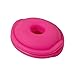 LENTION Earphone Holder / Headphone Keeper / Cable Turtle Organizer / Winder Case for iPhone, iPod, Samsung, Sony, MP4, Earbud And More (Rose Red)