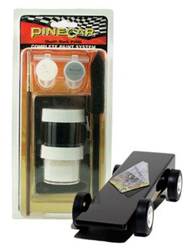 PineCar Stealth Black Complete Paint System PINP3956