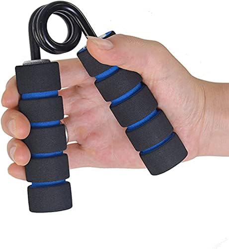 x FOAM HANDLE HAND GRIP GRIPPER FOREARM STRENGTH FITNESS