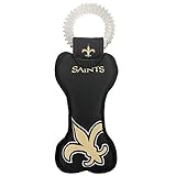 Pets First NFL New Orleans Saints Dental Dog TUG