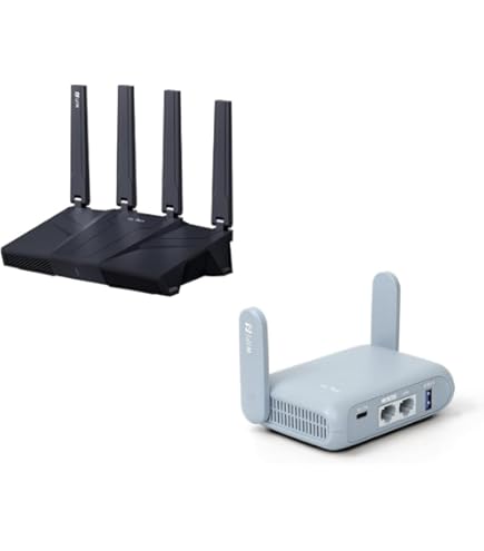 Amazon.com: GL.iNet GL-BE9300(Flint 3) Tri-Band WiFi 7 Router & GL