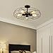 Industrial Vintage Semi Flush Mounted Ceiling Light - LITFAD 21