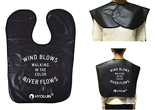 HYOUJIN 11Pcs Black Hair Coloring Dyeing Kit DIY Beauty Salon Tool KitCome with Beach Design Transparent Comestic Clutch Bag - Thumbnail 7
