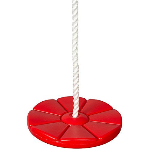 Swing Set Stuff Daisy Disc with SSS Logo Sticker, Red