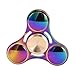BESKIT Hand Spinner Fidget Toy Fast Bearing EDC Focus Toy for Killing Time Relieves Stress And Anxiety And Relax for Children and Adults (Rainbow 3)