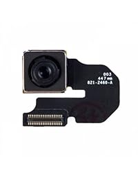 Repuesto de cámara trasera para cámara principal de iPhone, lente de cámara frontal trasera, cable flexible.