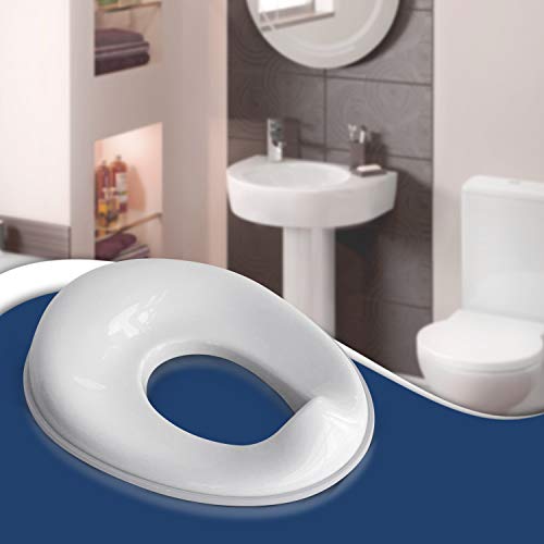 Toilet Training Seat Fits Round & Oval Toilets, For Boys & Girls Non-Slip - Potty Includes Free Storage Hook With Urine Splash Guard - Tuut