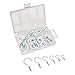 Outus Cup Hook Ceiling Screw Hooks Assortment Kit, 6 Sizes, 70 Pieces