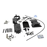 Team Losi 8IGHT 4.0 Buggy 1/8: Radio Receiver Box, Antenna Tube & Switch Cover