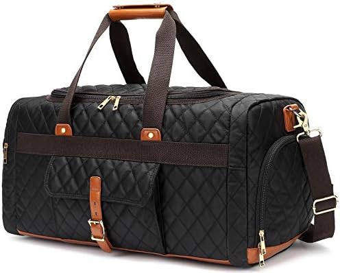 best leather travel duffel bag Mount Blue Leather Duffle | Travel Duffle Bag