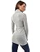 PattyBourik Women's High-low Hem Pullover Blouse