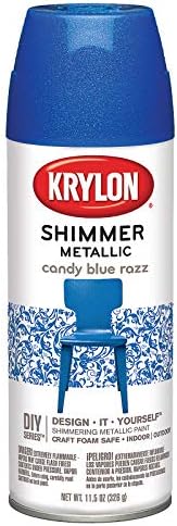 Amazon Com Krylon Shimmer Metallic Spray Paint 11 5 Ounce Blue Amazon Com Krylon Shimmer Metallic Spray Paint 11 5 Ounce Blue