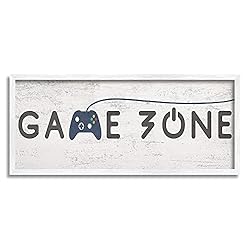 Stupell Industries Game Zone Video Gamer Phrase