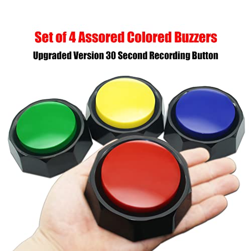 Red Record Buttons Recordable Button 30 Second Recording Buttons For