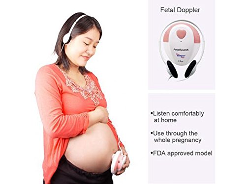 Heartbeat Baby Monitor - FDA Approved - Baby Sound Amplifier and Recorder for Home Use - Hear Your Baby’s Sounds in Womb - Perfect Baby Shower Gift