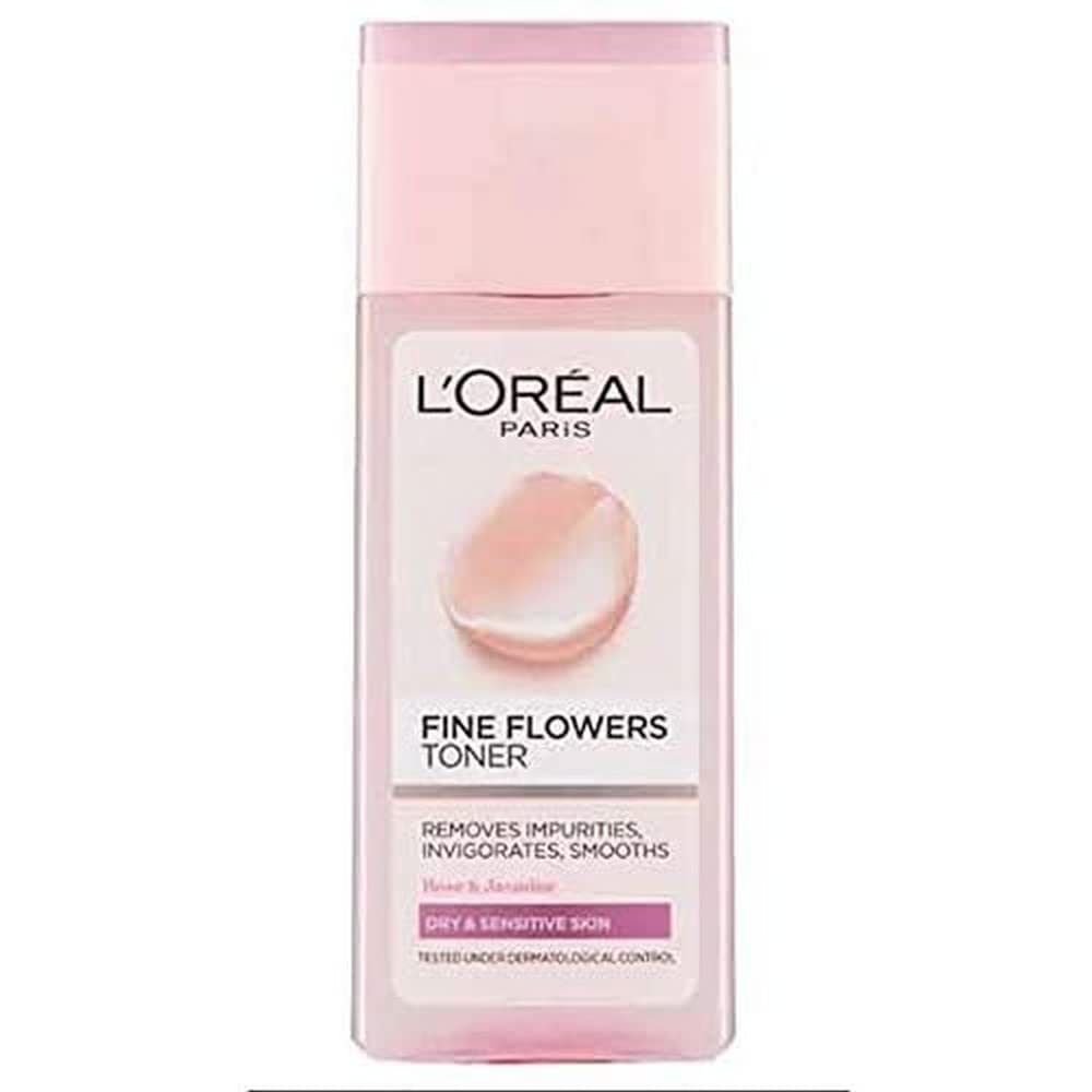 L'Oreal Fine Flowers Cleanse Toner 200ml DS