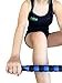 Elite Massage Roller Stick Targets Sore, Tight Leg Muscles to Prevent Cramps and Release Tension. It's Sturdy, Lightweight, Smooth Rolling and Thankfully This Lifesaver has Comfortable Handles.Blue