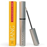 BANG Eyelash Growth Serum - With Organic Argan Oil, Biotin & Peptides - For Thicker, Longer Lashes Fast - 2 Month Supply