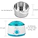 Wax Warmer, Wax Hair Removal Kit +5 bags of Hard Wax Beans + 10 Wax Applicator Sticks (wax warmer+5 bags wax beans)