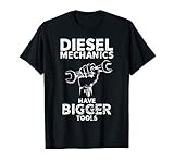 Funny Diesel Mechanic T-Shirt For Men | Bigger Tools