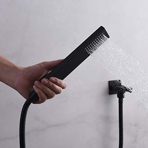 Black Shower Faucet,Matte Black shower fixtures,Sumerain
