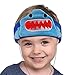 Contixo H1 Kids Headphones, 85dB Volume Limiting with Adjustable Speakers Soft Children Fleece Headband Toddler Headphones for Home and Travel - Animal Character Design-Shark
