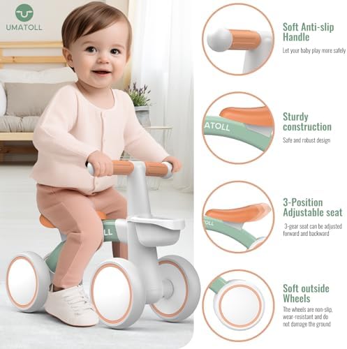 Correpasillos Bebé 1 Año, Bici Sin Pedales, Regalo Niños 1-2 Años