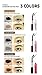 YURICA Tattoo Pen 10g, Eyebrow Semi Permanent Makeup, Long Lasting & Peel-Off (Dark Brown)